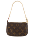 Louis Vuitton Mini Pochette Accessories, back view